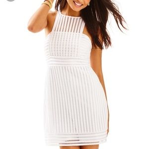 Lilly Pulitzer white Rae shift dress